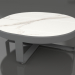 modello 3D Tavolino rotondo Ø90 (DEKTON Aura, Antracite) - anteprima