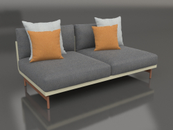 Módulo de sofá, seção 4 (ouro)