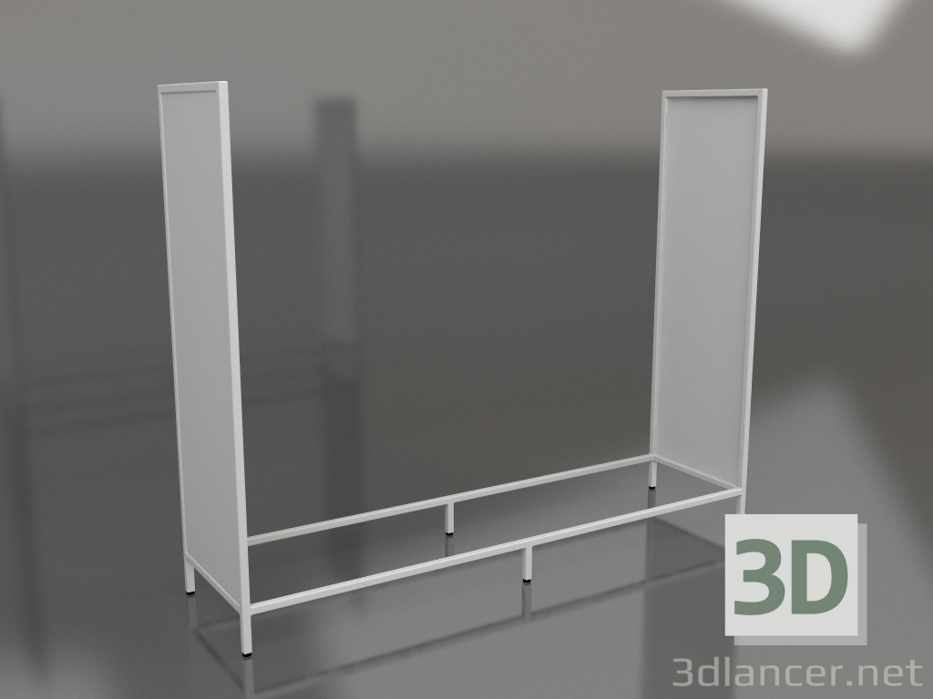 modello 3D Isola V1 (alta) su 60 frame 4 (grigio) - anteprima