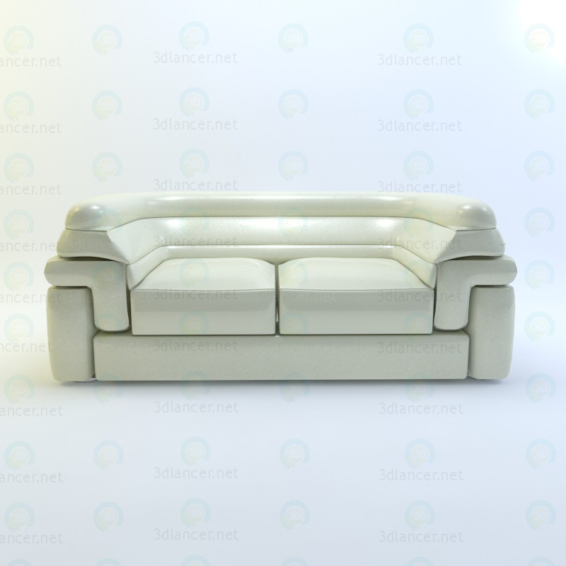 sofá para sala de estar 3D modelo Compro - render sofá para sala de estar 3D modelo Compro - render
