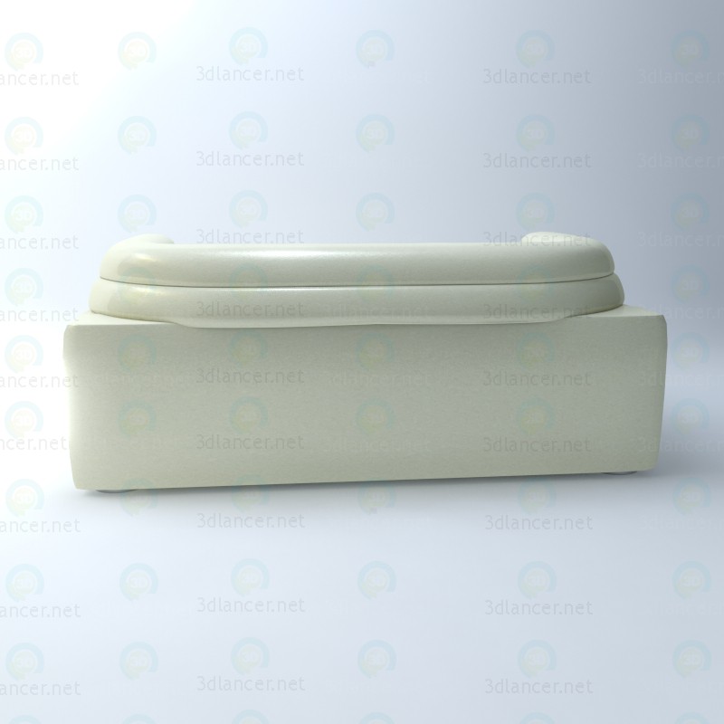 sofá para sala de estar 3D modelo Compro - render sofá para sala de estar 3D modelo Compro - render
