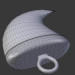 3d model Claw pendant - preview 3d model Claw pendant - preview