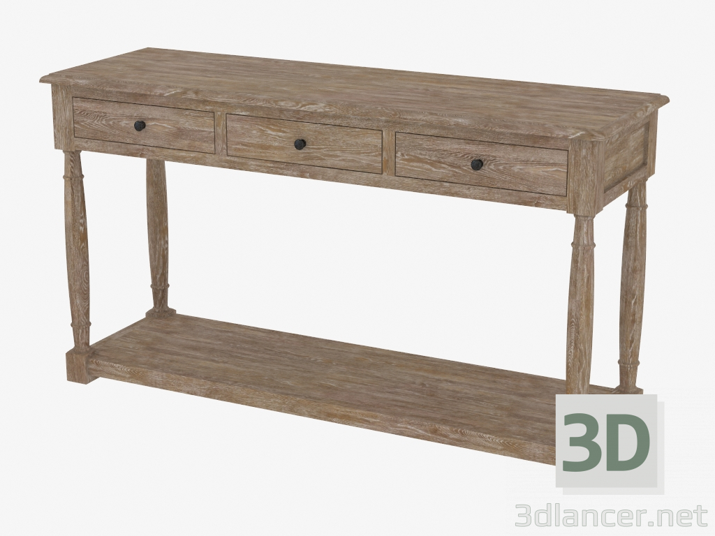 Modelo 3d Console YORK CONSOLE TABLE (8833.0004) - preview