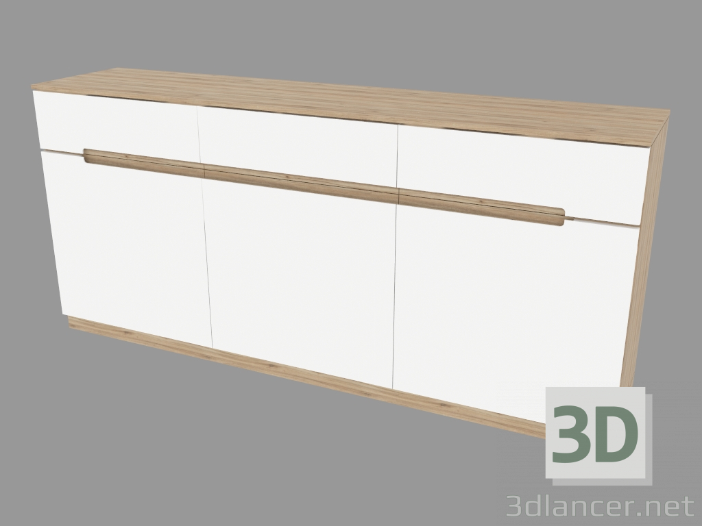 3d model Chest of drawers (5922-02) - preview