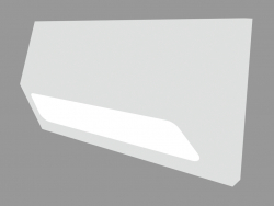 Recessed wall light fixture STRIP RECTANGULAR (S4669)