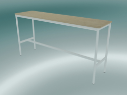 Rectangular table Base High 50x190x95 (Oak, White)