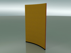 Curved panel 6414 (167.5 cm, 45 °, D 150 cm, two-tone)