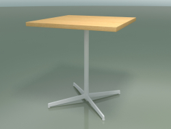 Square table 5565 (H 74 - 70x70 cm, Natural oak, V12)