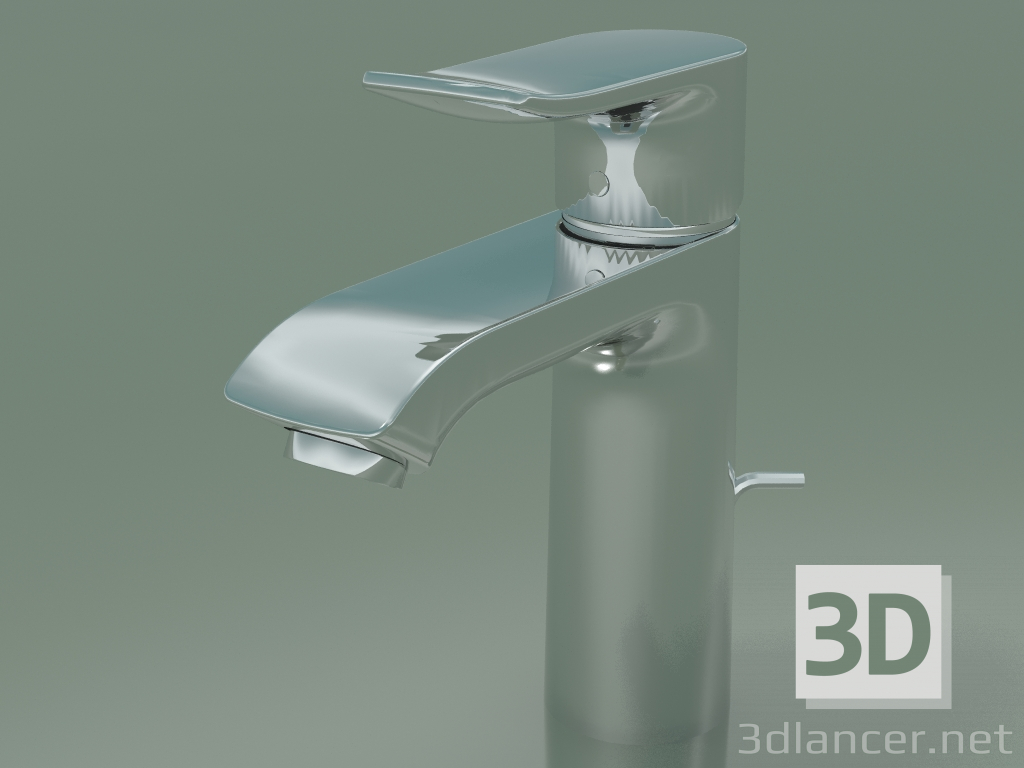 modello 3D Miscelatore monocomando lavabo 110 (31121000) - anteprima