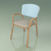 Modelo 3d Cadeira 061 (céu, teca) - preview