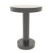 3 डी मॉडल कॉफी टेबल जेटी 023 (डी = 400x550, काला प्लास्टिक रंग) - पूर्वावलोकन