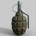 modèle 3D de Grenade F1 acheter - rendu