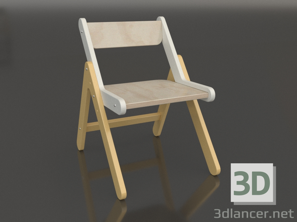 3D modeli Sandalye NOOK C (CSDNA1) - önizleme