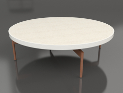 Round coffee table Ø120 (Agate gray, DEKTON Danae)