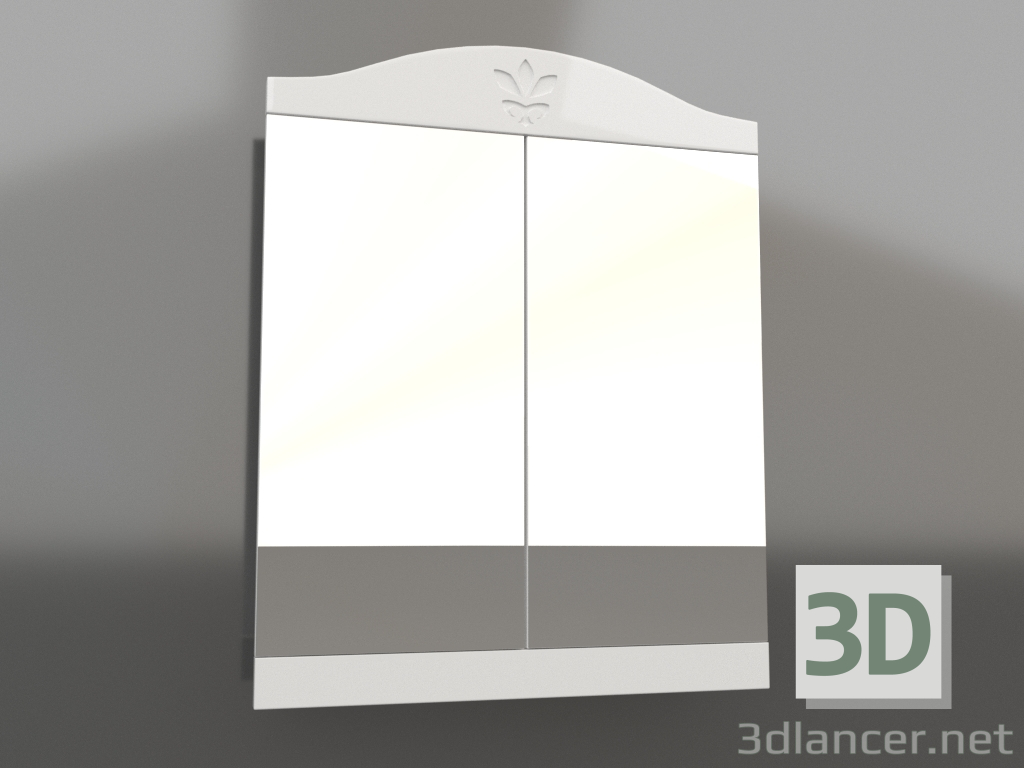 3d model Armario con espejo 65 cm (FR0406) - vista previa