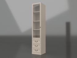 Closed shelving (3 drawers)