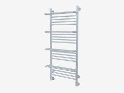 Bohemia heated towel rail + 4 shelves (1200x500)
