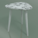 3d model Side table (242, Marble, White) - preview