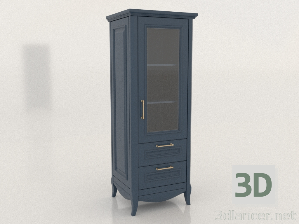 modèle 3D Vitrine une porte 2 (Ruta) - preview