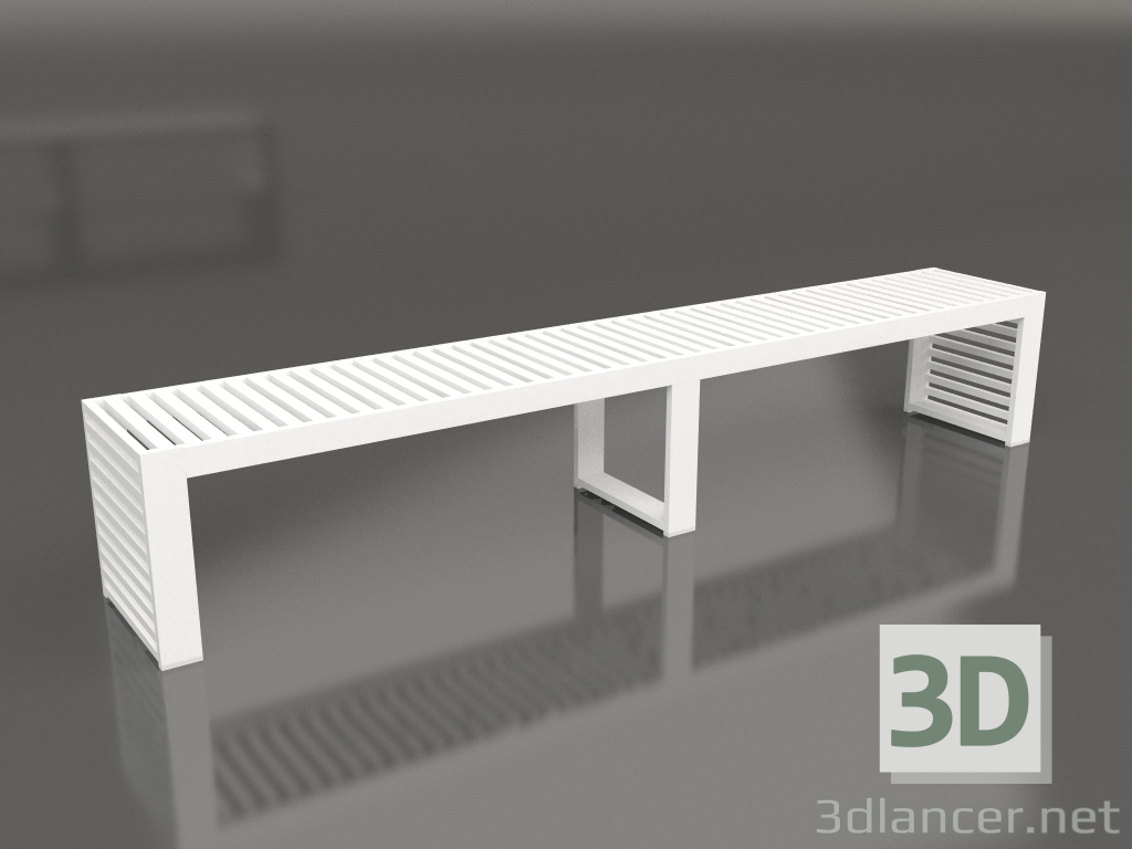 3d model Bench 246 (White) - preview