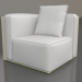 Modelo 3d Módulo de sofá, seção 6 (ouro) - preview