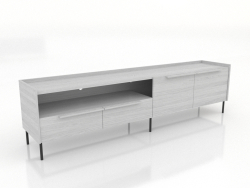 Mobile TV LARGE OPEN 2200 mm (bianco RAL 9010)