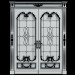 3d Classic Beige Double Door model buy - render