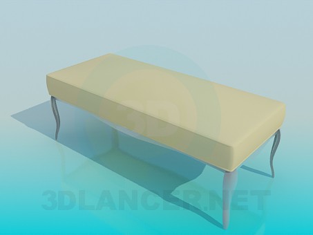 modelo 3D Sofá - escuchar modelo 3D Sofá - escuchar