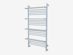 Bohemia heated towel rail + 4 shelves (1200x600)