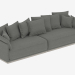 3d model Modular sofa SOHO 3080mm (art. 823-824) - preview