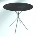 3d model Medium round table (RH20 Chrome CER3, Ø800 mm, H740 mm) - preview