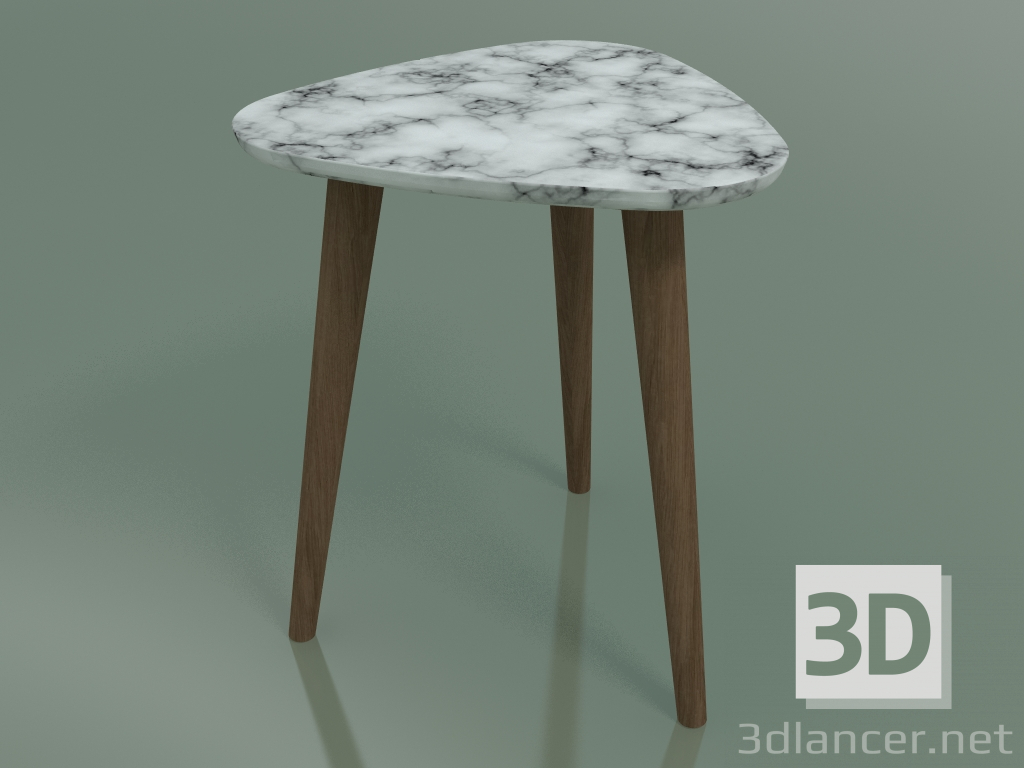 3d model Side table (242, Marble, Natural) - preview
