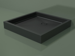 Shower tray Alto (30UA0148, Deep Nocturne C38, 100x100 cm)