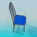 3d model Chair with twigs on the back - preview