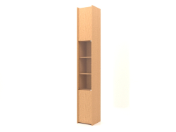 Модульный стеллаж ST 07 (392х409х2600, wood mahogany veneer)