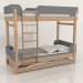3 डी मॉडल चारपाई बिस्तर ट्यून यू (यूएचटीयूए2) - पूर्वावलोकन