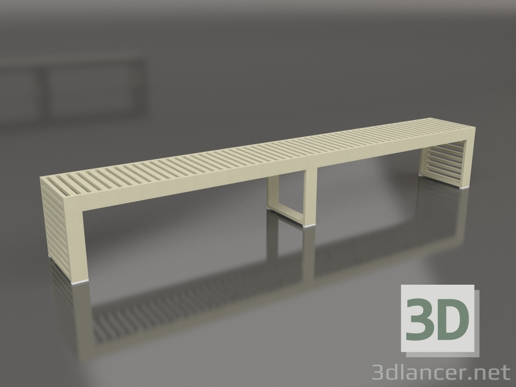 3d model Bench 281 (Gold) - preview