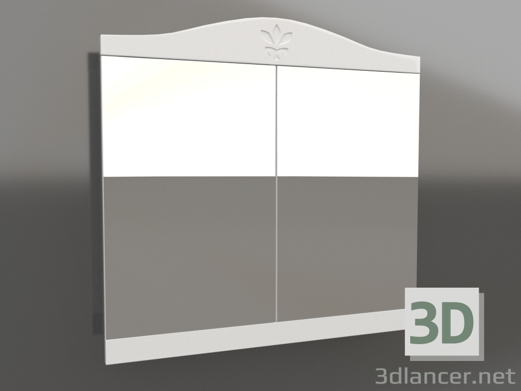 3D Modell Spiegelschrank 85 cm (FR0408) - Vorschau