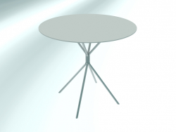 Medium round table (RH20 Chrome EPO1, Ø800 mm, H740 mm)