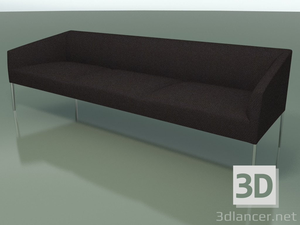 3D Modell Sofa Triple 2713 (LU1) - Vorschau