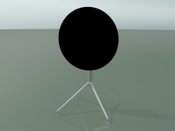 Стол круглый 5743 (H 72,5 - Ø59 cm, cложенный, Black, LU1)