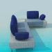 3d model Corner sofa - preview