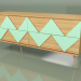3d model Chest of drawers Granny Woo (sea wave, light veneer) - preview