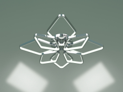 Araña LED de techo Kalifea 90081-8 (cromo)