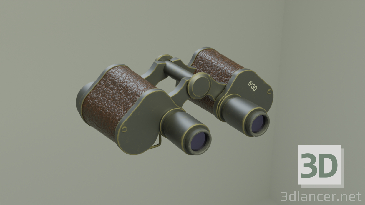 modello 3D di Occhiali da campo comprare - rendering