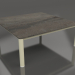 modèle 3D Table basse 94×94 (Or, DEKTON Radium) - preview