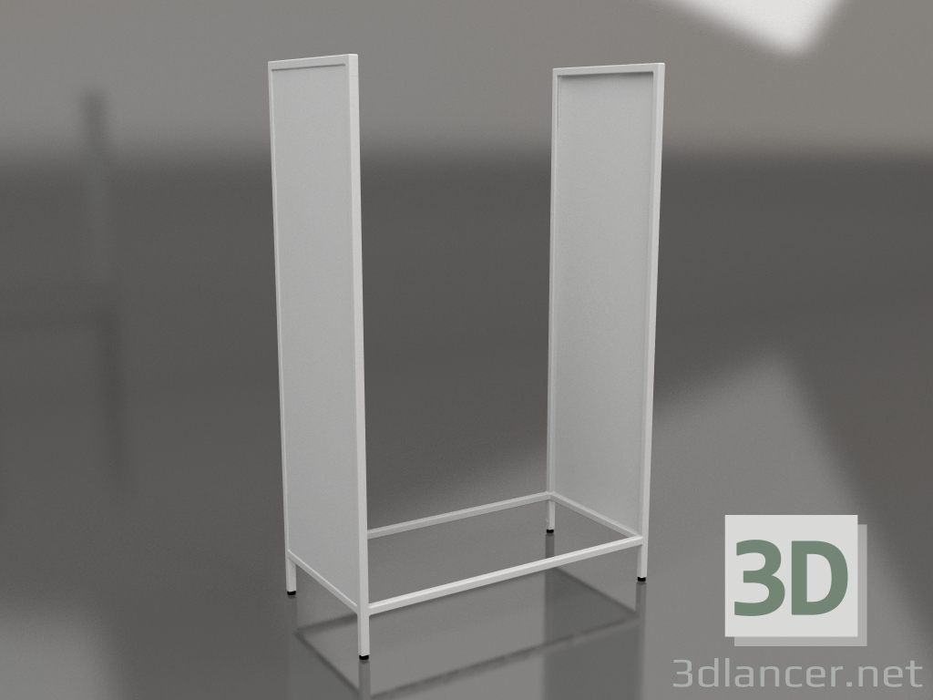 3D Modell Island V1 (hoch) auf 60 Frame 2 (grau) - Vorschau