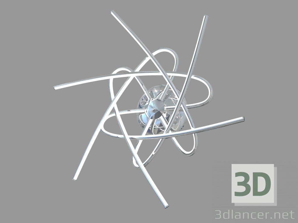 3d модель Світильник стельовий MERCURY (MOD204-06-N) – превью