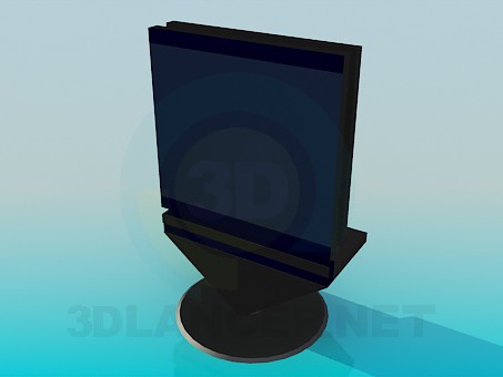 3d model Stand with TV - preview