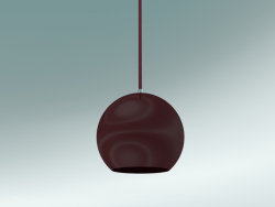 Lámpara colgante Topan (VP6, Ø21cm, H 19cm, Deep Red)